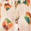 ULLA JOHNSON Beaded Macrame Shell Necklace - Mother Of Pearl