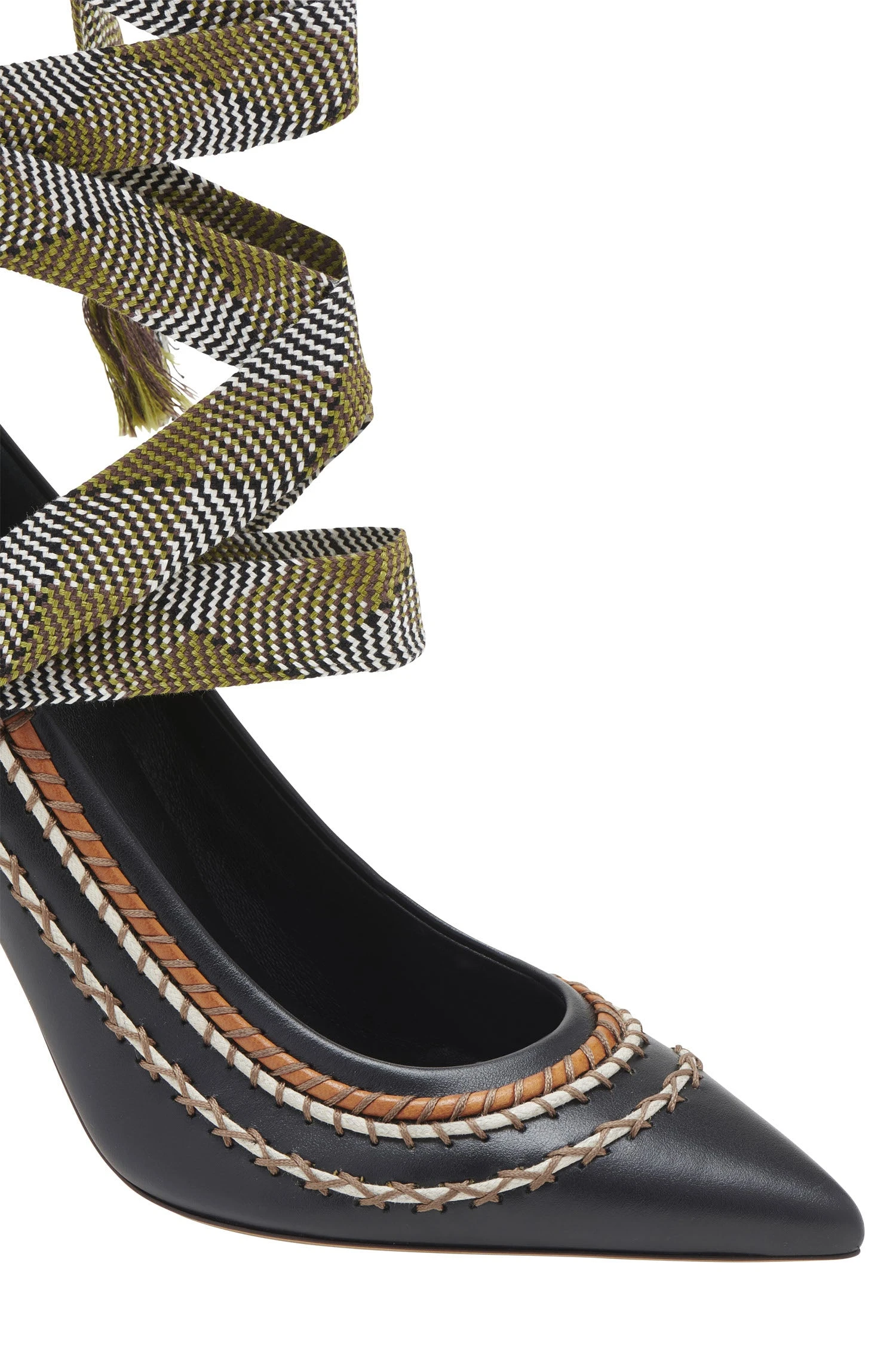 ULLA JOHNSON Salma Ribbon High Heel - Noir 5 ULLA JOHNSON Salma Ribbon High Heel - Noir - Image 5