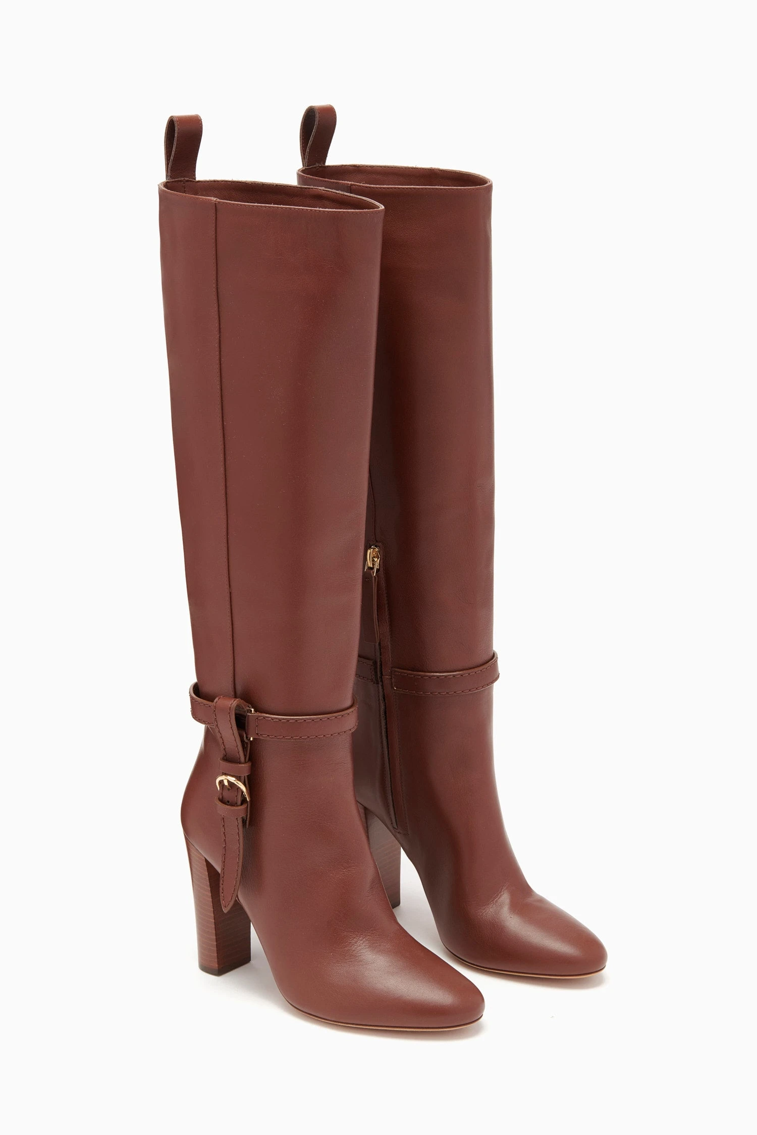 ULLA JOHNSON Annette Knee High Boot - Mahogany 5 ULLA JOHNSON Annette Knee High Boot - Mahogany - Image 5