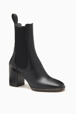 ULLA JOHNSON Taryn Chelsea Boot - Noir -ULLA JOHNSON FA231021 CHELSEA BOOT NOIR WEB UPDATE
