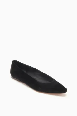 ULLA JOHNSON -ULLA JOHNSON FA231029 ARLOBALLETFLAT NOIR b r web