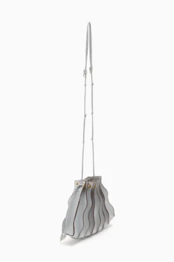 ULLA JOHNSON Adria Small Pleated Wave Bag - Agave -ULLA JOHNSON FA231126 ADRIASMALLPLEATEDWAVEBAG AGAVE b r web