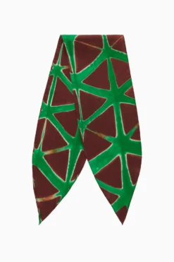 ULLA JOHNSON Ema Scarf - Teak -ULLA JOHNSON FA231323 EMASCARF TEAK a r web