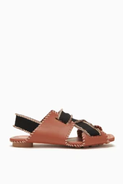 ULLA JOHNSON Yesenia Elastic Sandal - Sierra