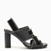 ULLA JOHNSON Bianca Elastic High Heel - Noir