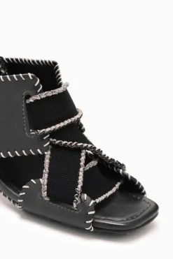 ULLA JOHNSON Bianca Elastic High Heel - Noir -ULLA JOHNSON PF231007 ElasticHighHeel Noir c r web 3840x update