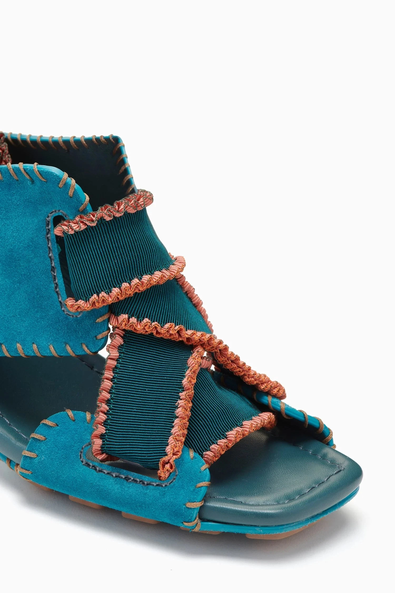 ULLA JOHNSON Bianca Elastic High Heel - Montego 3 ULLA JOHNSON Bianca Elastic High Heel - Montego - Image 3