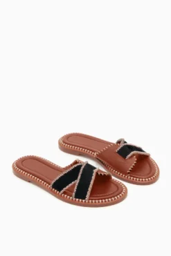 ULLA JOHNSON Ameya Elastic Slide - Sierra -ULLA JOHNSON PF231008 AmeyaElasticSlide sierra d r web