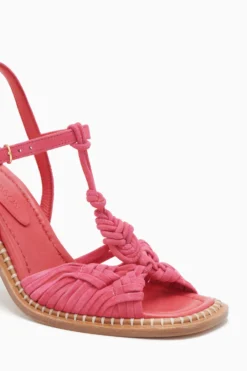 ULLA JOHNSON Penina Macrame Braided High Heel - Orchid -ULLA JOHNSON PF231018 PeninaMacrameBraidedHighHeel ORCHID c r web