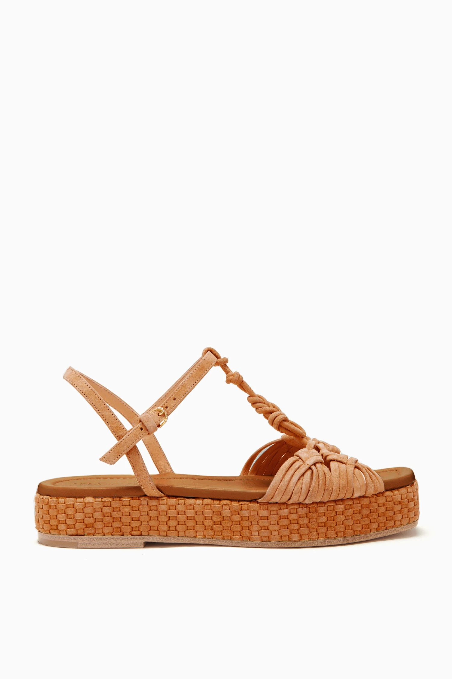 ULLA JOHNSON Shayna Macrame Braided Flatform - Sierra 1 ULLA JOHNSON Shayna Macrame Braided Flatform - Sierra
