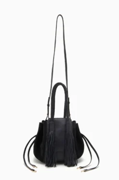 ULLA JOHNSON Gio Leather Bag - Midnight
