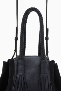 ULLA JOHNSON Gio Leather Bag - Midnight 8 ULLA JOHNSON Gio Leather Bag - Midnight -ULLA JOHNSON PF231105 GioLeatherBag MIDNIGHT c r web