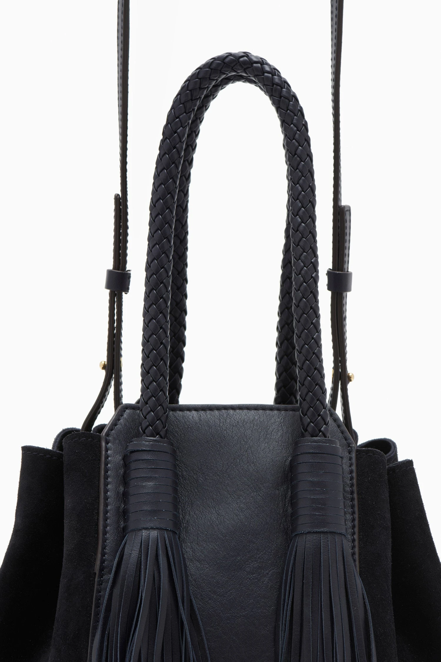 ULLA JOHNSON Gio Leather Bag - Midnight 4 ULLA JOHNSON Gio Leather Bag - Midnight - Image 4
