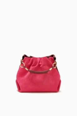 ULLA JOHNSON Remy Mini Handbag - Orchid Colorblock -ULLA JOHNSON PF231113 RemyMiniHandbag Oxblood b r web