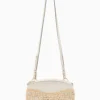ULLA JOHNSON Maya Raffia Crossbody - Natural