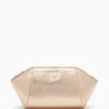 ULLA JOHNSON Imogen Large Makeup Pouch - Champagne