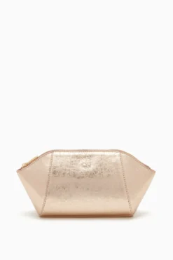 ULLA JOHNSON Imogen Large Makeup Pouch - Champagne
