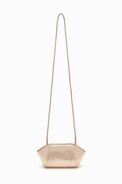 ULLA JOHNSON Imogen Large Makeup Pouch - Champagne -ULLA JOHNSON PF231316 ImogenLargeMakeupPouch CHAMPAGNE e r web