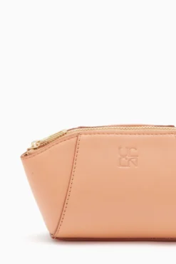 ULLA JOHNSON Imogen Small Makeup Pouch - Sundew -ULLA JOHNSON PF231317 ImogenSmallMakeupPouch SUNDEW c r web