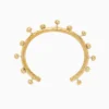 ULLA JOHNSON Hammered Textured Bangle - Brass