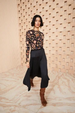 ULLA JOHNSON Wren Skirt - Noir