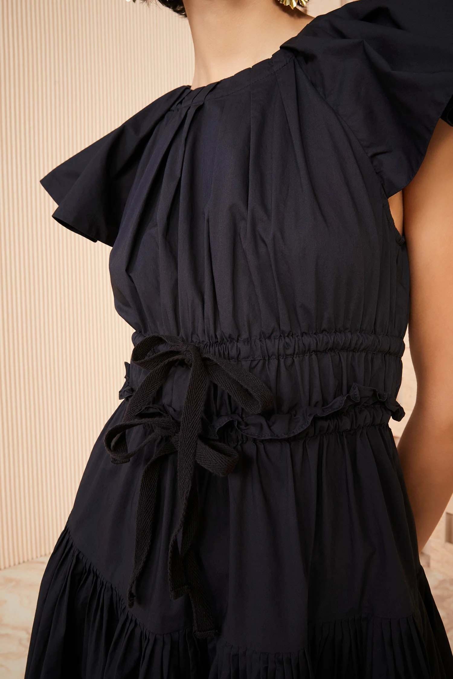 ULLA JOHNSON Delmara Dress - Noir 2 ULLA JOHNSON Delmara Dress - Noir - Image 2