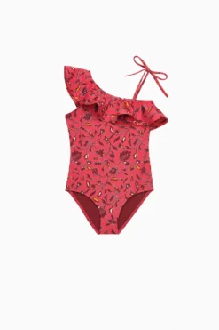 ULLA JOHNSON Girls Maisie One Piece - Poppy Floral