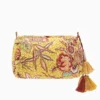 ULLA JOHNSON Priya Makeup Bag - Calla Lily