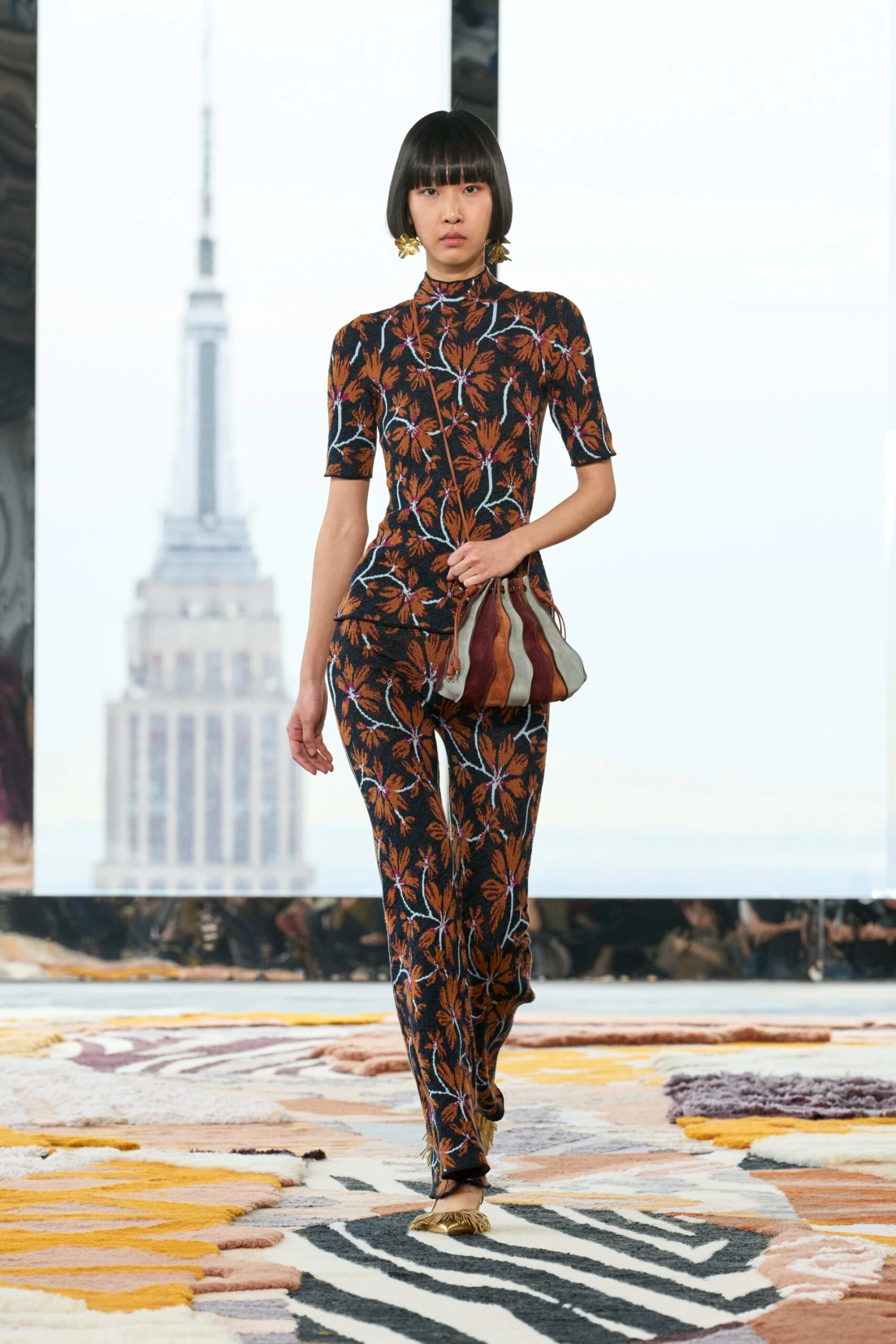 ULLA JOHNSON Zena Pant - Bellflower 2 ULLA JOHNSON Zena Pant - Bellflower - Image 2