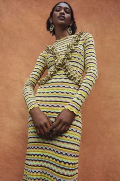 ULLA JOHNSON Pascale Dress - Shell -ULLA JOHNSON UJ PF23 PDP CROP 1500x2250 LOOK 24 1