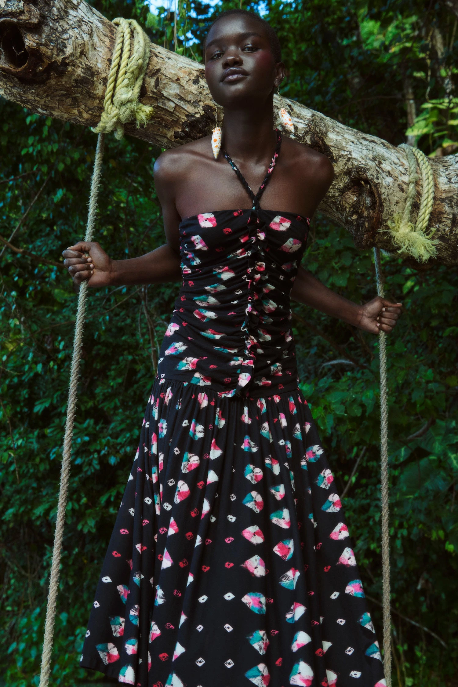 ULLA JOHNSON Marcella Dress - Nocturne 2 ULLA JOHNSON Marcella Dress - Nocturne - Image 2