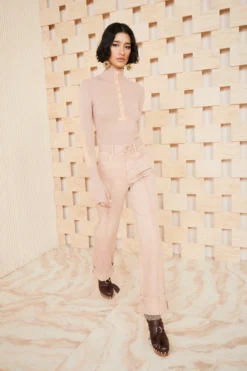 ULLA JOHNSON The Genevieve Jean - Rosewood Wash -ULLA JOHNSON ULLA JOHNSON GENEVIEVE JEAN ROSEWOODWASH UJ990420 view 2