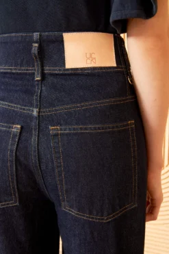 ULLA JOHNSON The Yvette Jean - Tigris Rigid Wash -ULLA JOHNSON ULLA JOHNSON YETTE JEAN TIGRIS RIGID WASH 03