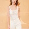 ULLA JOHNSON Ameline Tank - Ivory