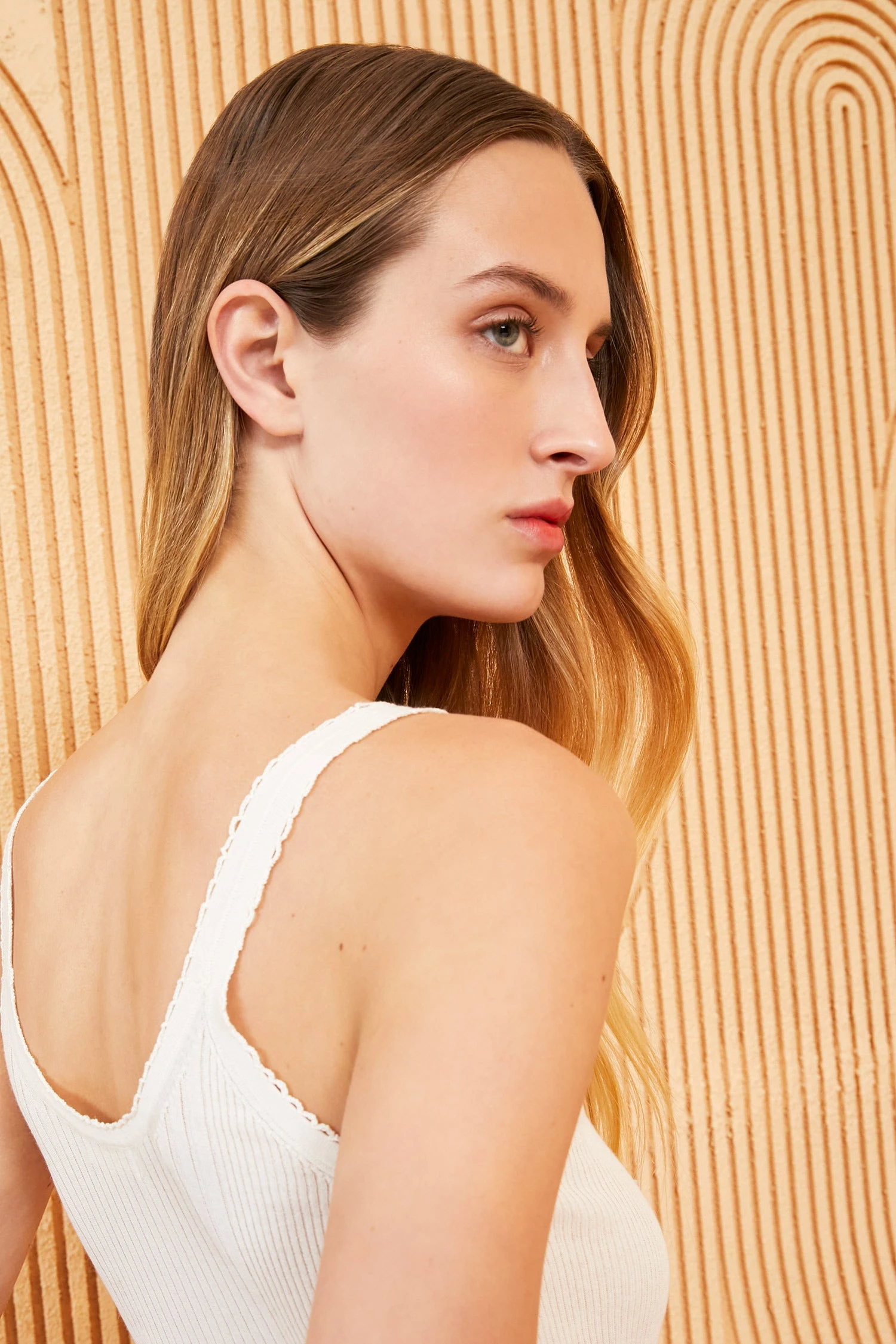 ULLA JOHNSON Ameline Tank - Ivory 4 ULLA JOHNSON Ameline Tank - Ivory - Image 4