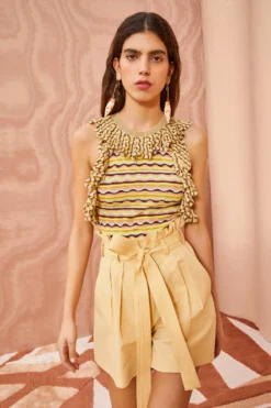 ULLA JOHNSON Abri Shorts - Dune