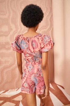 ULLA JOHNSON Abri Shorts - Passionflower -ULLA JOHNSON ULLA JOHNSON Abri Shorts PASSIONFLOWER 03