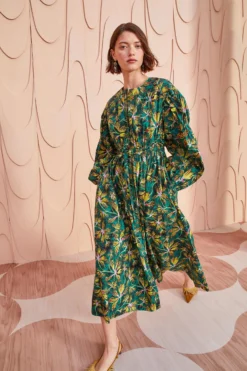 ULLA JOHNSON Adalie Dress - Tigerlily 7 ULLA JOHNSON Adalie Dress - Tigerlily -ULLA JOHNSON ULLA JOHNSON Adalie Dress TIGERLILY 03