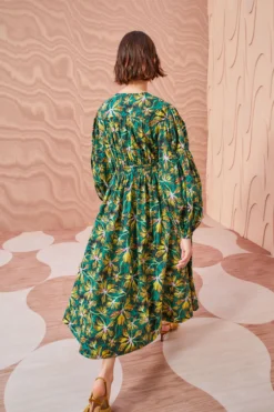 ULLA JOHNSON Adalie Dress - Tigerlily 8 ULLA JOHNSON Adalie Dress - Tigerlily -ULLA JOHNSON ULLA JOHNSON Adalie Dress TIGERLILY 04