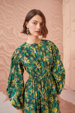 ULLA JOHNSON Adalie Dress - Tigerlily 9 ULLA JOHNSON Adalie Dress - Tigerlily -ULLA JOHNSON ULLA JOHNSON Adalie Dress TIGERLILY 05