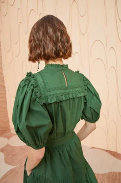 ULLA JOHNSON Adeline Top - Juniper -ULLA JOHNSON ULLA JOHNSON Adeline Top JUNIPER 04