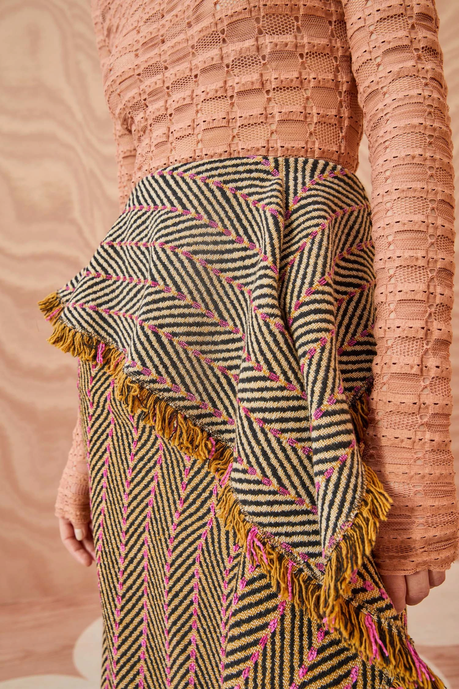 ULLA JOHNSON Agatha Skirt - Tiger's Eye 3 ULLA JOHNSON Agatha Skirt - Tiger's Eye - Image 3