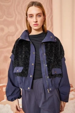 ULLA JOHNSON Aidan Jacket - Midnight 8 ULLA JOHNSON Aidan Jacket - Midnight -ULLA JOHNSON ULLA JOHNSON Aidan Jacket MIDNIGHT 0152