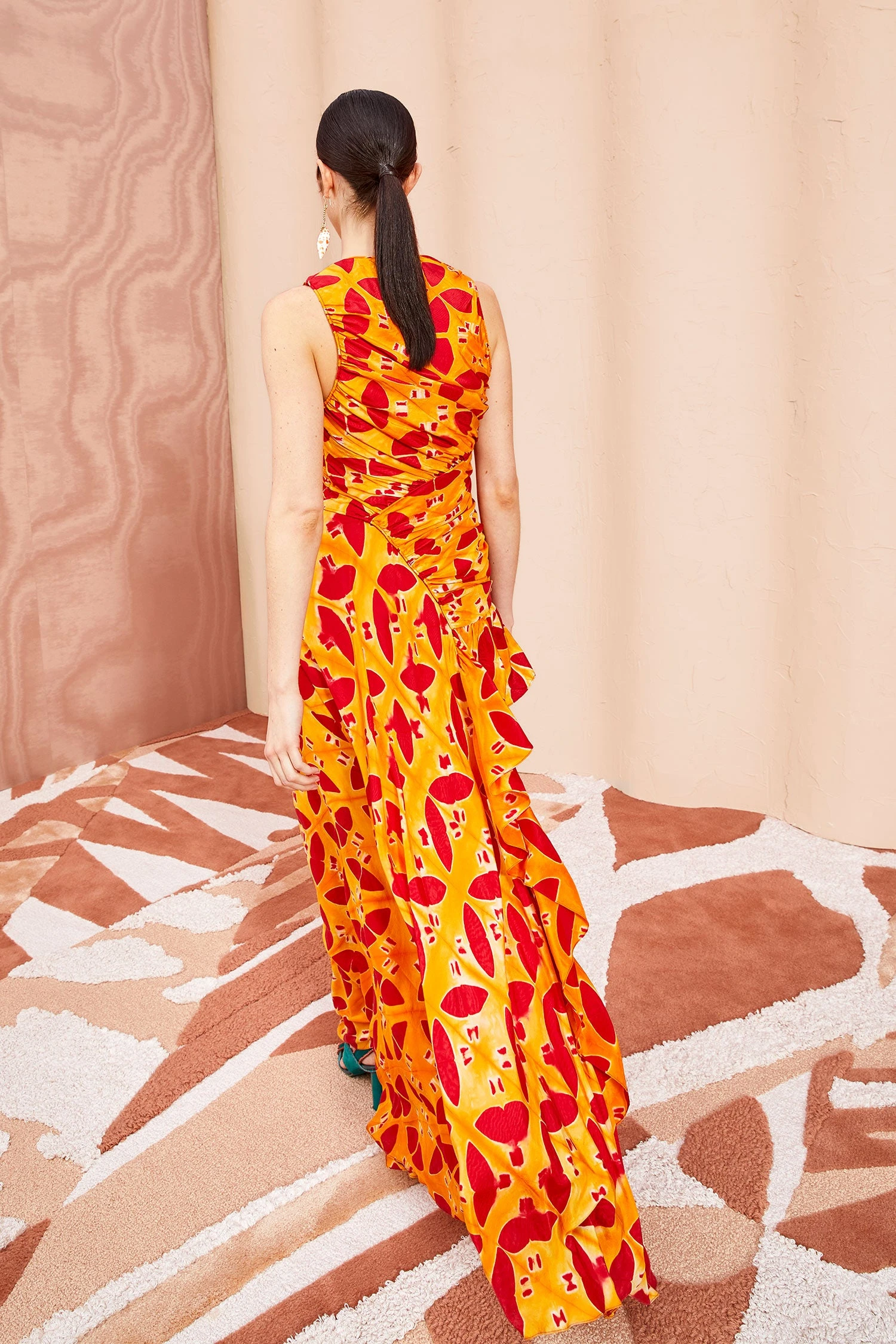 ULLA JOHNSON Alani Gown - Tigerlilly 4 ULLA JOHNSON Alani Gown - Tigerlilly - Image 4