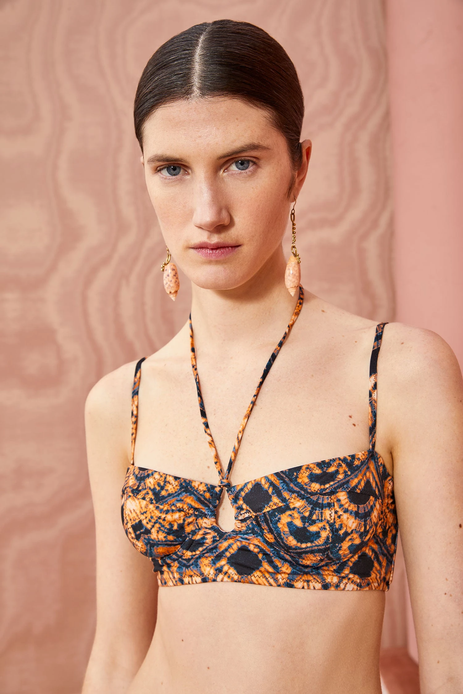 ULLA JOHNSON Aleena Bikini Top - Constellation 1 ULLA JOHNSON Aleena Bikini Top - Constellation