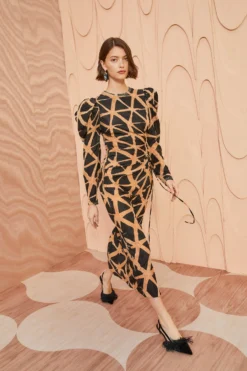 ULLA JOHNSON Amalie Dress - Onyx