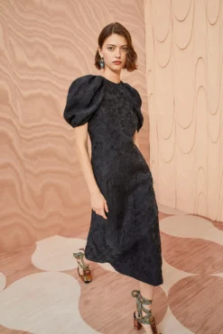 ULLA JOHNSON Amandine Dress - Noir