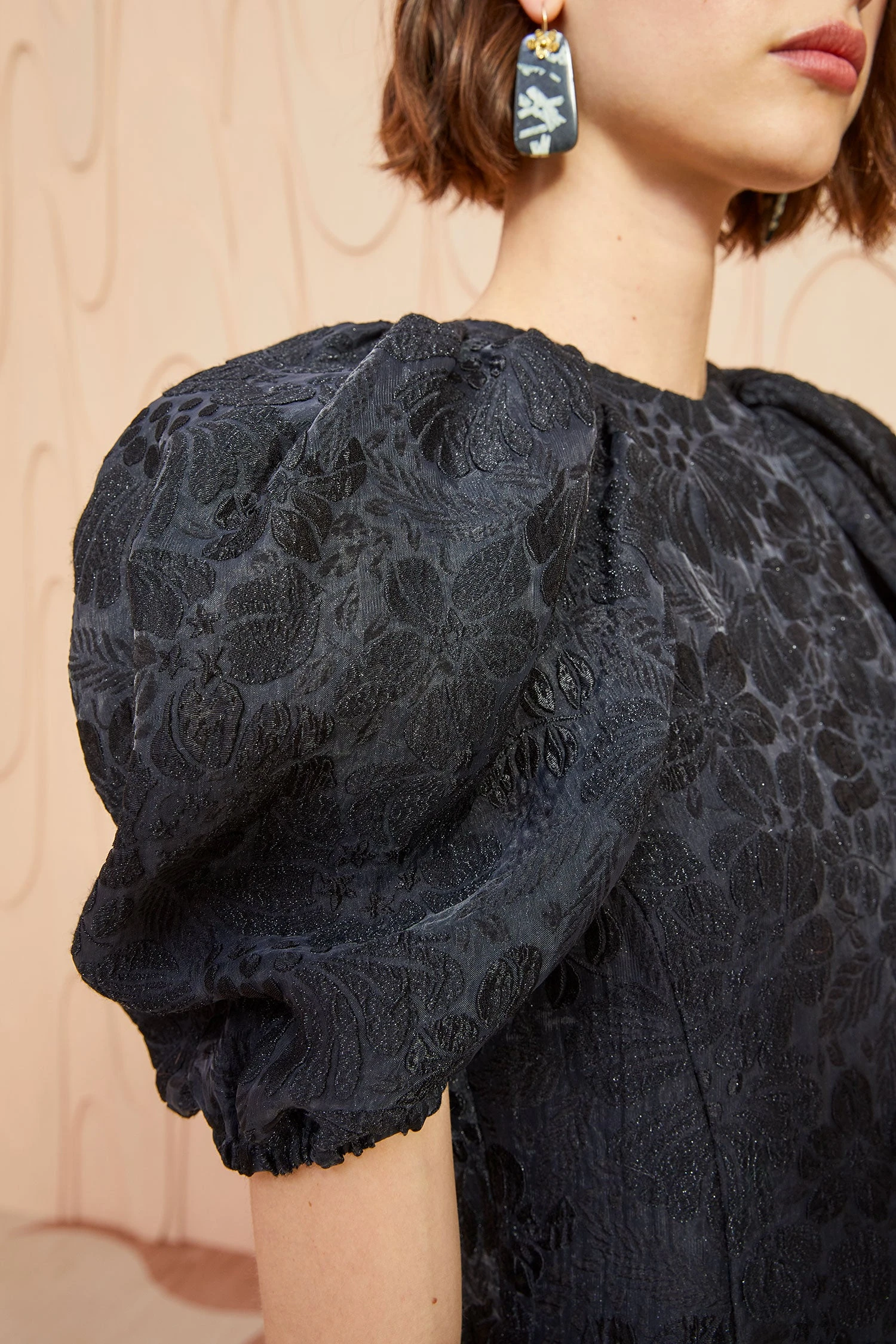 ULLA JOHNSON Amandine Dress - Noir 2 ULLA JOHNSON Amandine Dress - Noir - Image 2