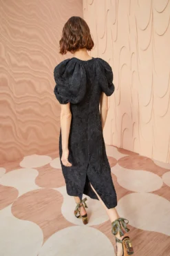 ULLA JOHNSON Amandine Dress - Noir 7 ULLA JOHNSON Amandine Dress - Noir -ULLA JOHNSON ULLA JOHNSON Amandine Dress NOIR 03