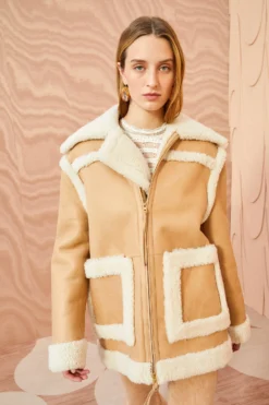 ULLA JOHNSON Ambrose Jacket - Limestone